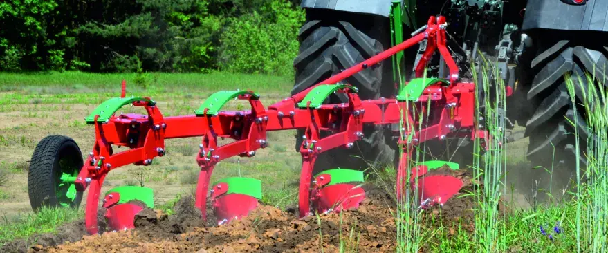 Плуг загонный (однобалочный) с рессорной защитой AgroMASZ PJR 