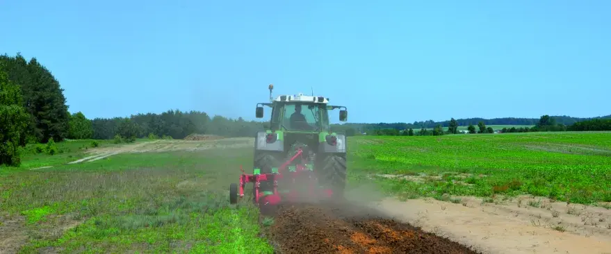 Плуг загонный (однобалочный) с рессорной защитой AgroMASZ PJR 